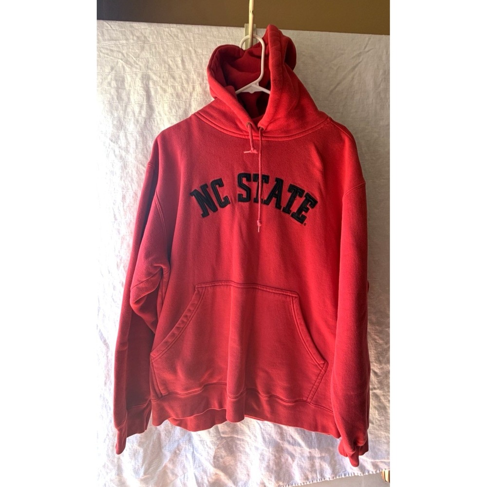 NC‎ State Wolfpack Red Foot Locker Hoodie Heavy Sweatshirt SZ XL